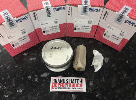 Vauxhall Opel 2.0 C20XE 20XE 0.5mm 86.5 BORE Mahle Pistons & STD Engine Bearings