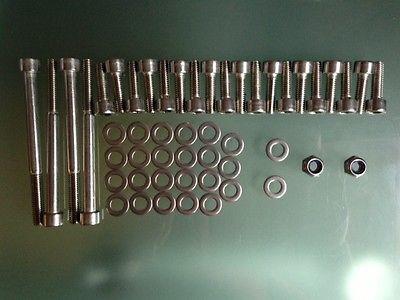 Cosworth YB Stainless Steel 2WD Sump Bolt Kit