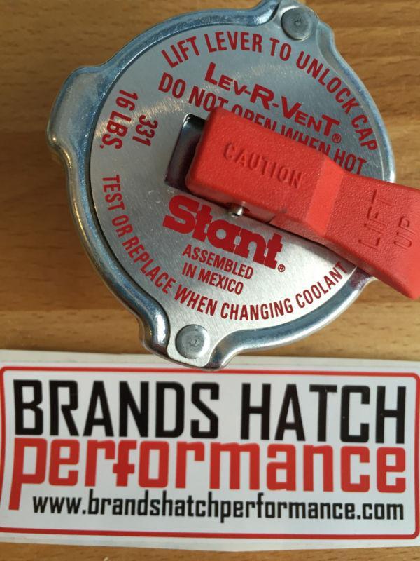 Mk1 Mk2 Ford Escort Stant Lever Radiator Cap 16 PSI lev-r-vent Ideal for Cosworth Conversions 330 / 331