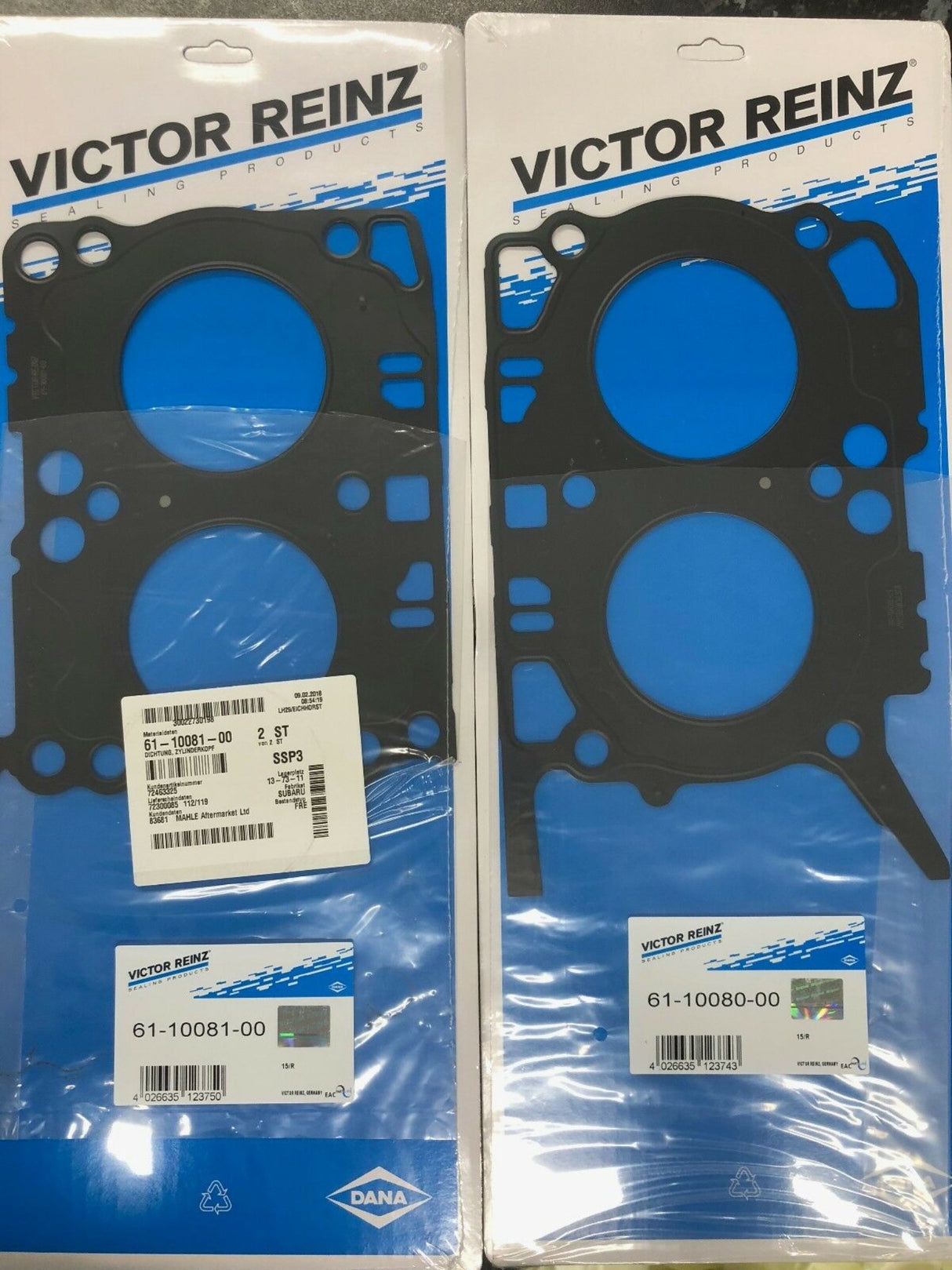 Reinz MLS Head Gasket Set To Fit On Toyota GT86 GT 86 Subaru BRZ FA20