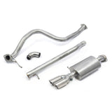 Ford Fiesta (Mk8) 1L EcoBoost ST-Line (ST Style) Twin Tip Catback Performance Exhaust