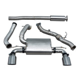 Ford Focus RS (MK3) Non Valved Resonated Turbo Back Exhaust with De-Cat