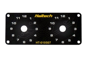 Haltech Dual Switch Panel Only