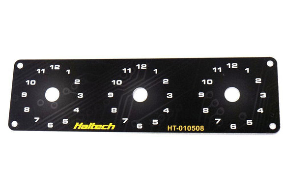 Haltech Triple Switch Panel Only