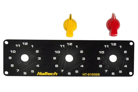 Haltech Triple Switch Panel Kit