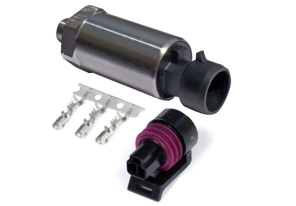 Haltech 250 PSI Motorsport Fuel/Oil/Wastegate Pressure Sensor (Stainless Steel Diaphragm)