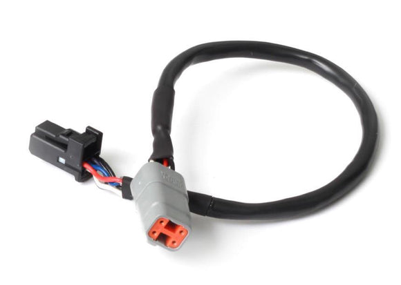Haltech Elite CAN Cable DTM 4 to 8 pin Black Tyco