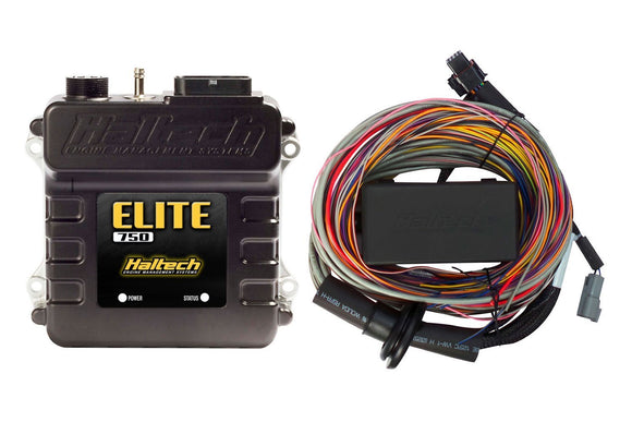 Haltech Elite 750 + Premium Universal Wire in Loom Kit 2.5m