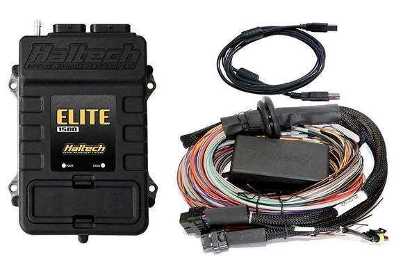 Haltech Elite 1500 + Premium Universal Wire in Loom Kit 2.5m