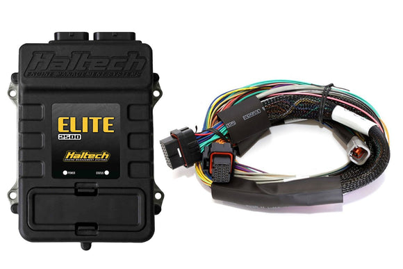 Haltech Elite 2500 + Basic Universal Wire in Loom Kit