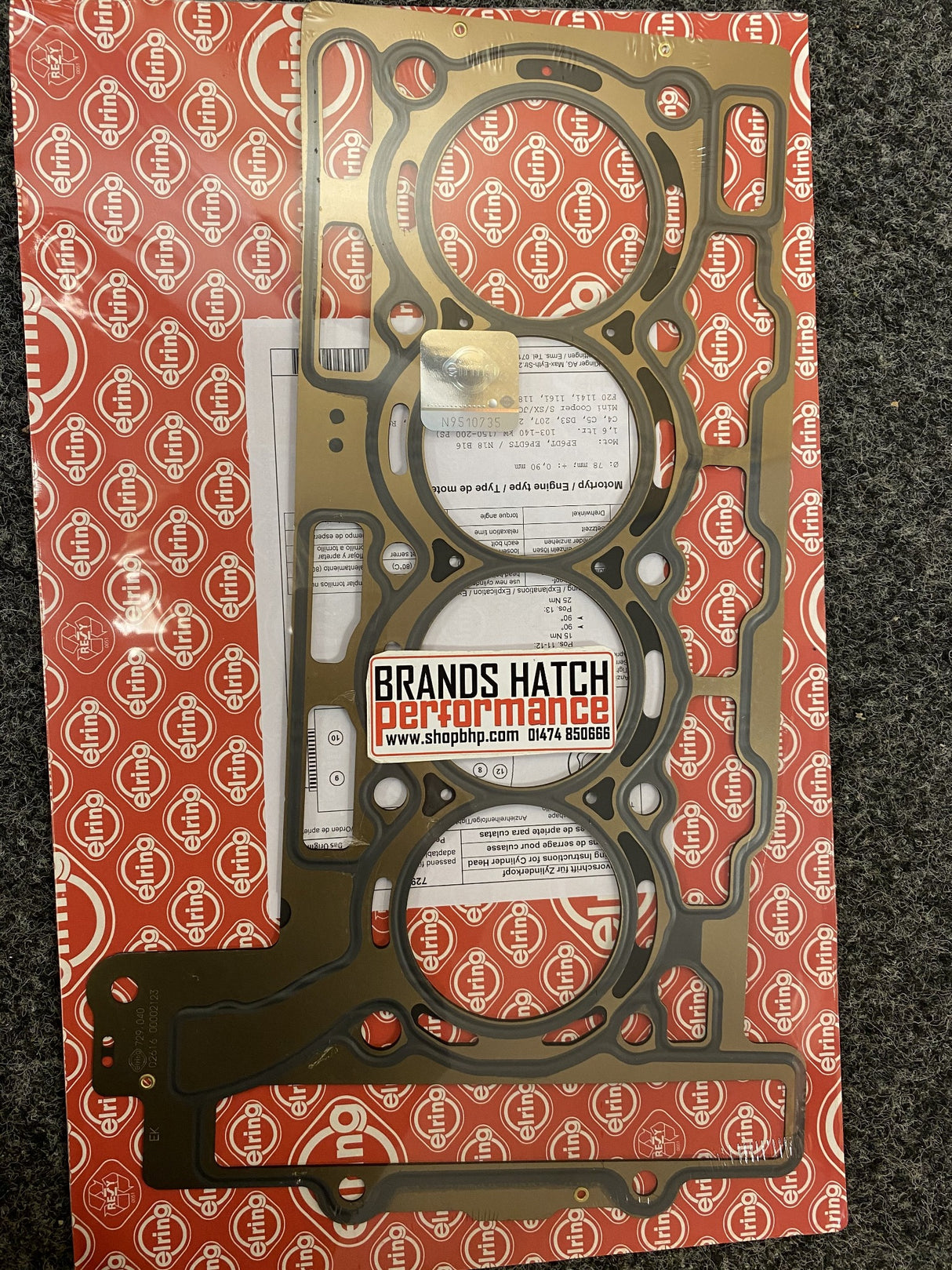 Mini Cooper S JCW N14 N18 R55 R56 R57 R58 R59 R60 R61 0.9 MLS Elring Head Gasket