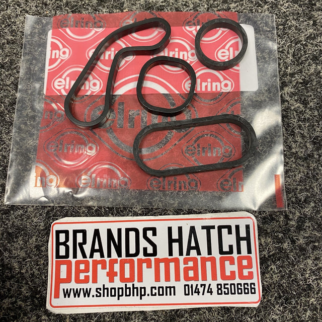 Mini R55 R56 R57 R58 R59 R60 R61 N14 N18 Up to 2015 Elring Oil Cooler Set