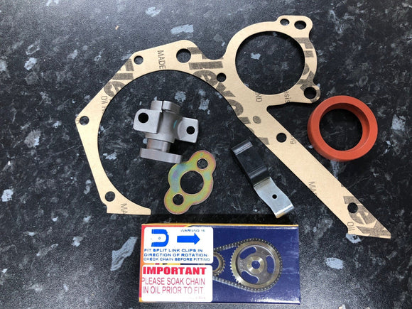 Ford Crossflow X/Flow OHV Kent Pre/xflow Timing Chain Tensioner Kit W/O Sprockets