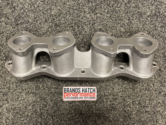 Ford 1.6 Crossflow Xflow Inlet Manifold for 2 x Twin Weber 40 DCOES