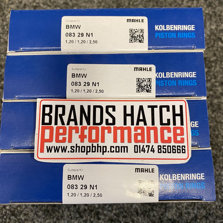 Mini One Cooper S JCW R50 R52 R53 W10 W11 77.25mm +0.25mm MAHLE Piston Rings X4