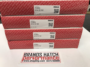 4 X PINTO 2.0 OHC MAHLE 1MM PISTON RINGS - COMPLETE SET 91.83 bore 014 22 N2