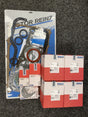 Ford Escort RS2000 Sierra Capri Cortina Pinto Engine Gasket MAHLE WOSSNER forged Piston Bearing Rebuild Kit