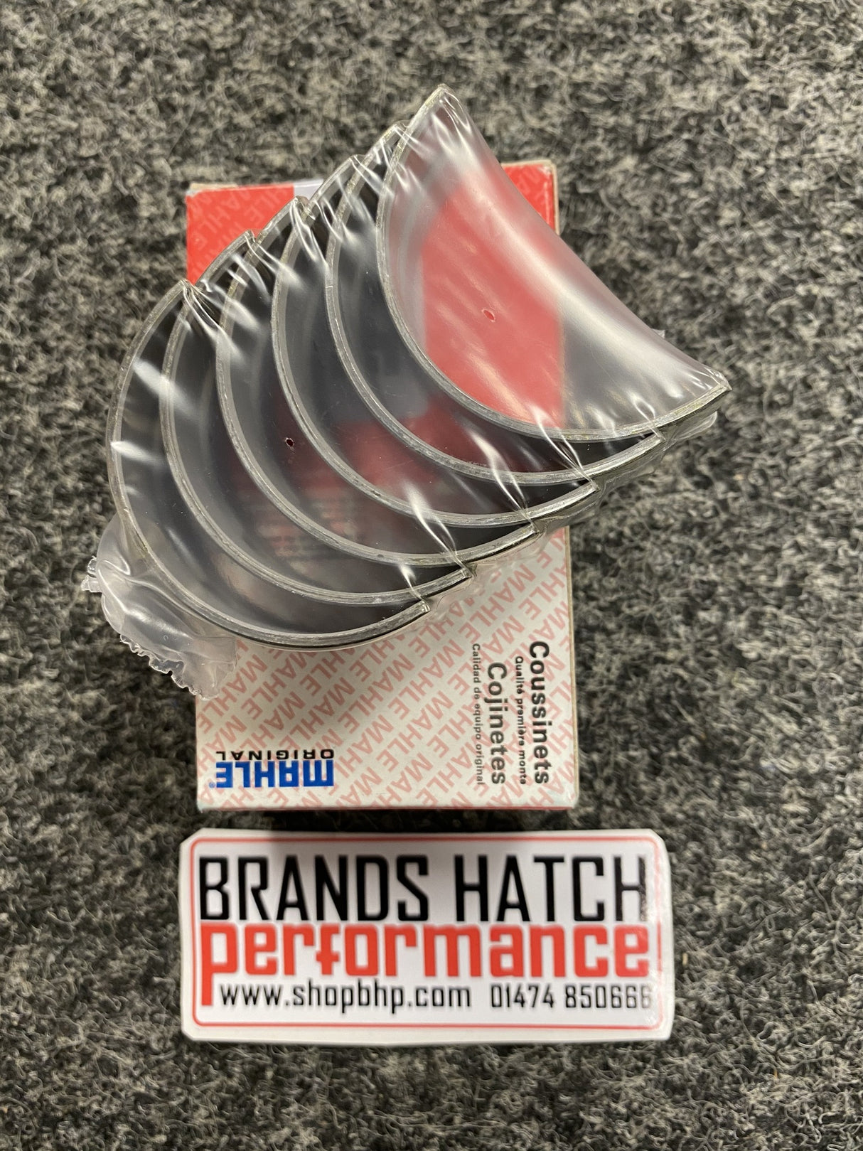 Classic Mini 1275 Cooper S A Series Early .010" Side Mahle Main Engine Bearing