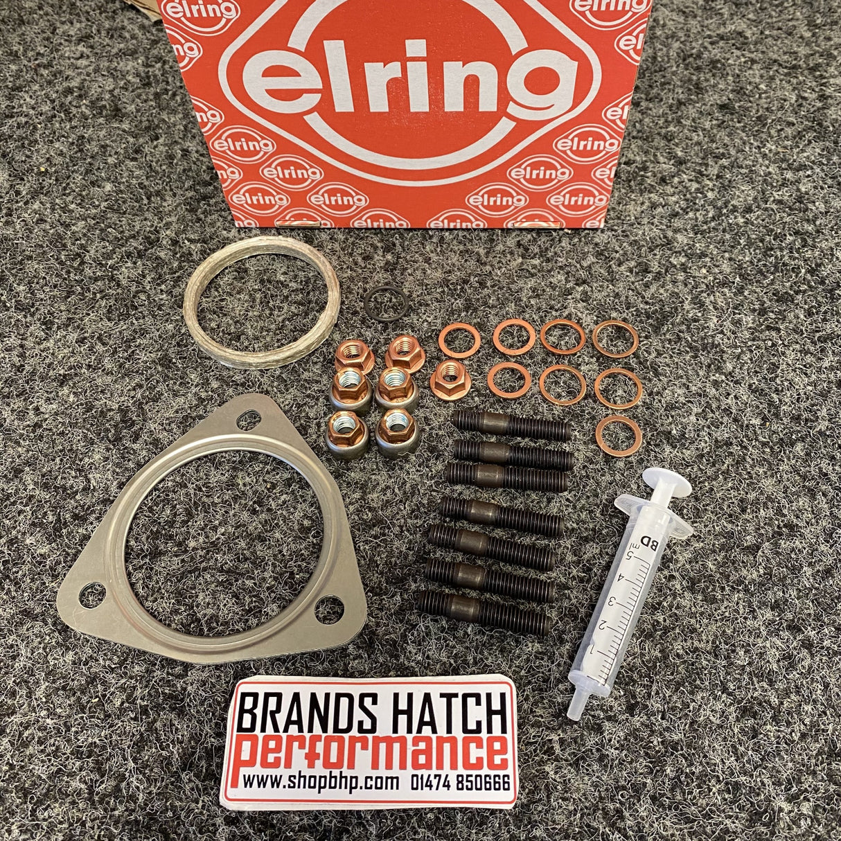 Mini Cooper S JCW N14 N18 R55 R56 R57 R58 R59 R60 R61 Elring Turbocharger Mounting Kit