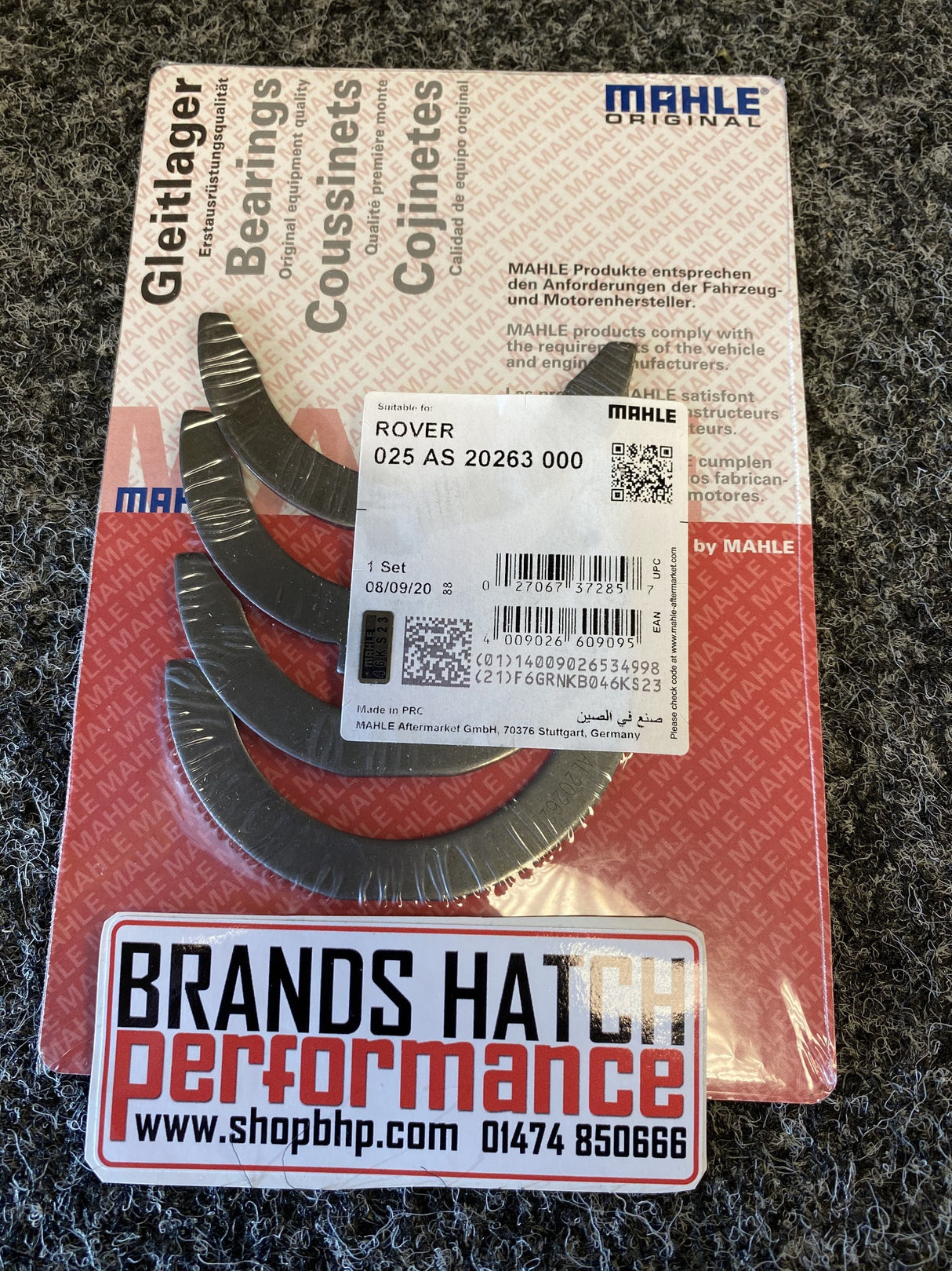 Classic Mini 1275 / 1.3 A Series Standard STD Mahle Thrust Washers