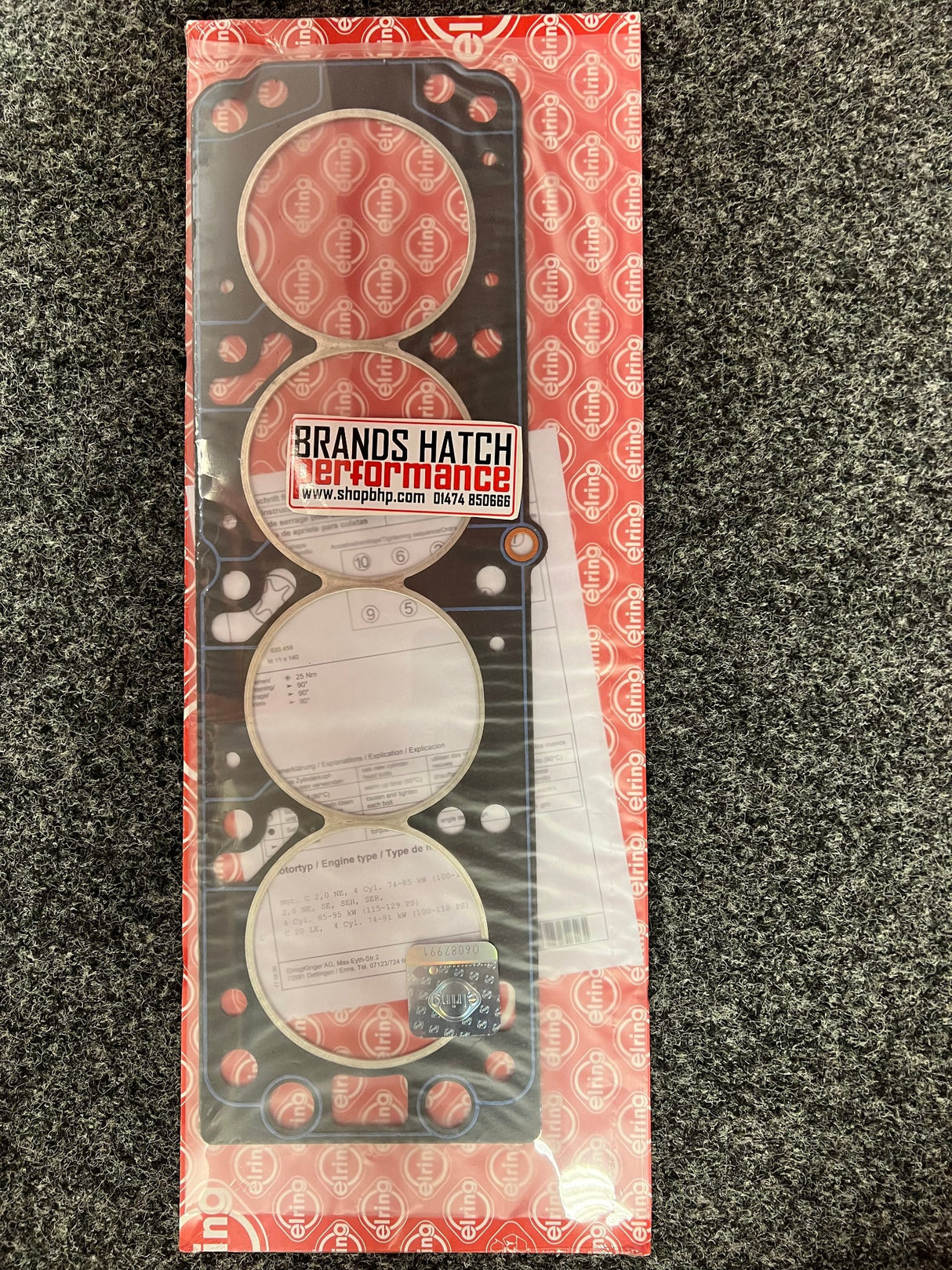 Vauxhall C20NE 20NE 2.0 8V 1.3mm Fibre Elring Head Gasket 646.370