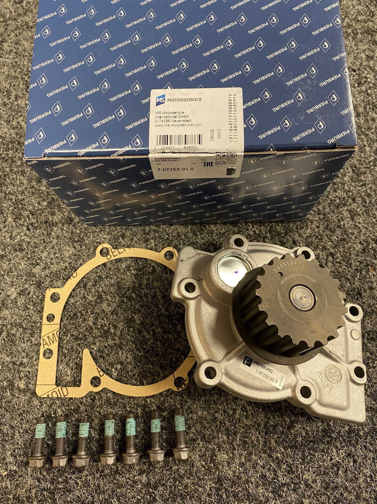 Ford 2.5 Focus RS RS500 ST ST225 2.5 5 Cyl HYDA JZDA Pierburg Water Pump