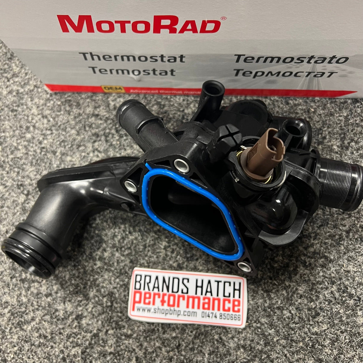 Mini One Cooper S JCW R55 R56 R57 R59 N12 N14 N16 Motorad Thermostat W/ Sensors