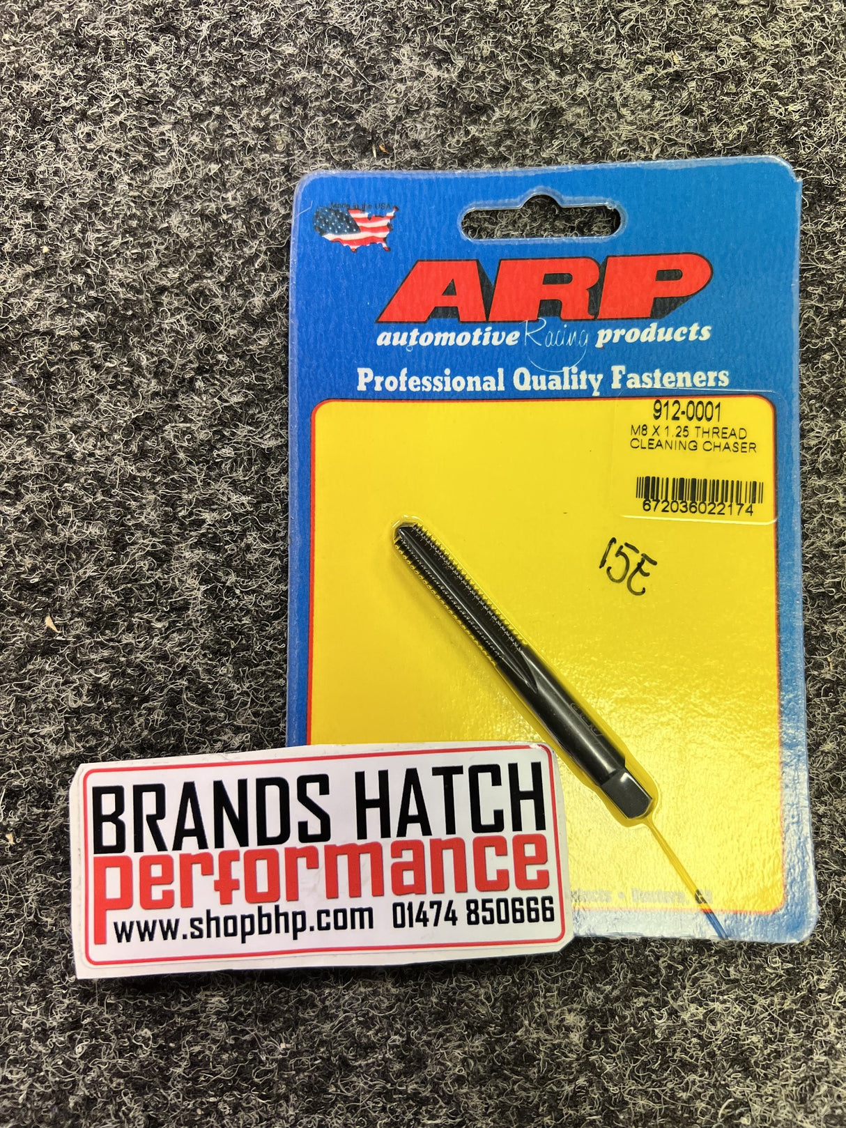 ARP M8 X 1.25mm Thread Cleaning Chaser Tap