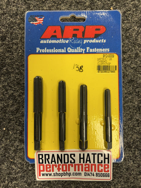 ARP M8 M10 M11 M12 X 1.25mm Thread Cleaning Chaser Tap Kit