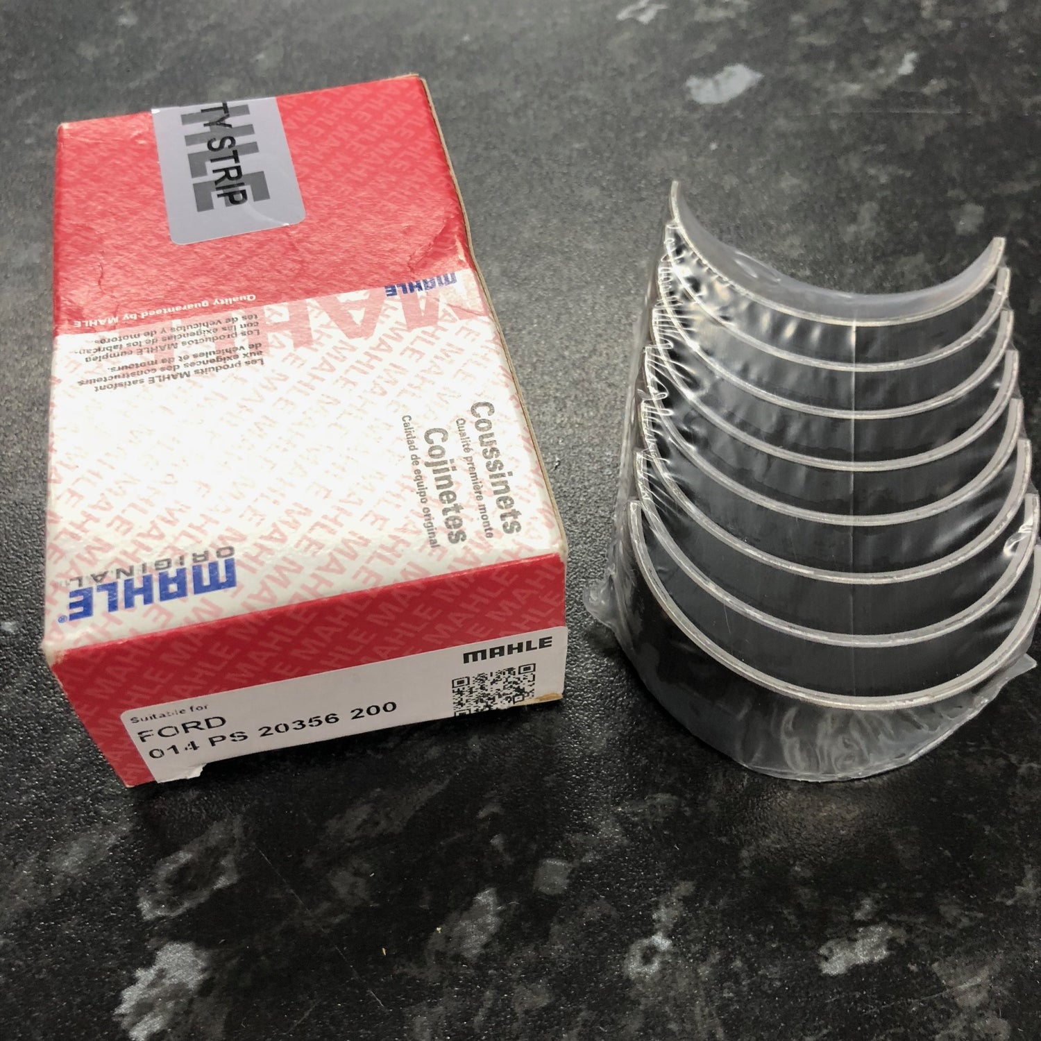 Ford Fiesta I 1.6 XR2 Mahle Std Big End Bearings