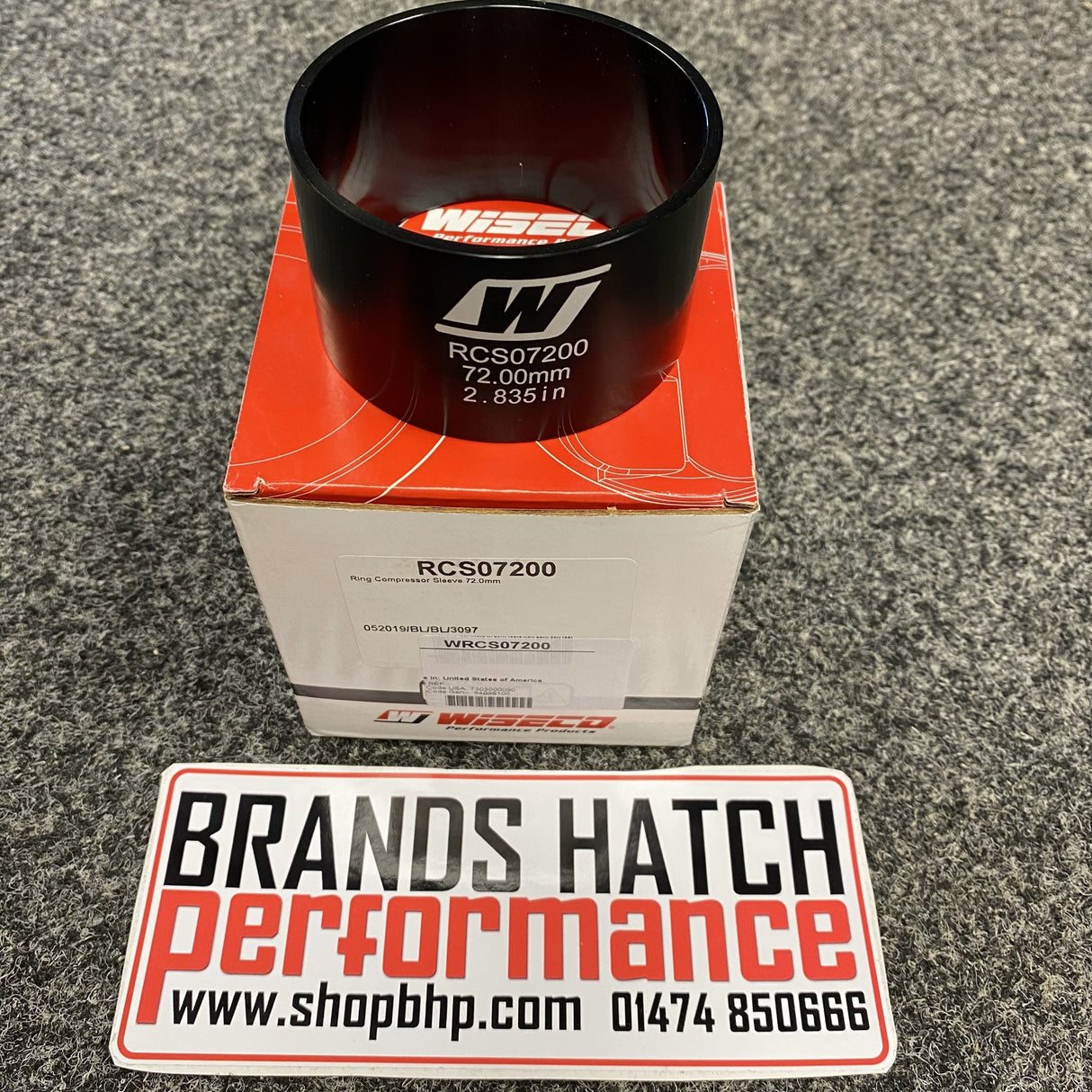 Wiseco Tapered Piston Ring Compressor Sleeve 72.00mm Bore