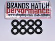 Mini ONE Cooper S JCW R50 R52 R53 W10B16A W11B16A Elring Injector Seals X8