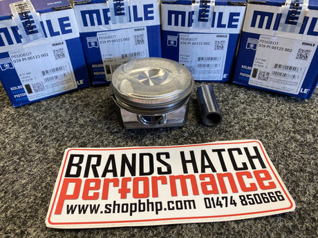 Mini 1.6 Cooper S JCW R56 N14 / EP6DT 77.5mm +0.5 Mahle Pistons, Rings & Pins X4