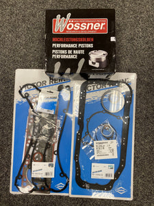 Vauxhall 2.0 C20LET Redtop Red Top Reinz Full Engine Gasket WOSSNER forged Piston Pec Rod Rebuild Kit