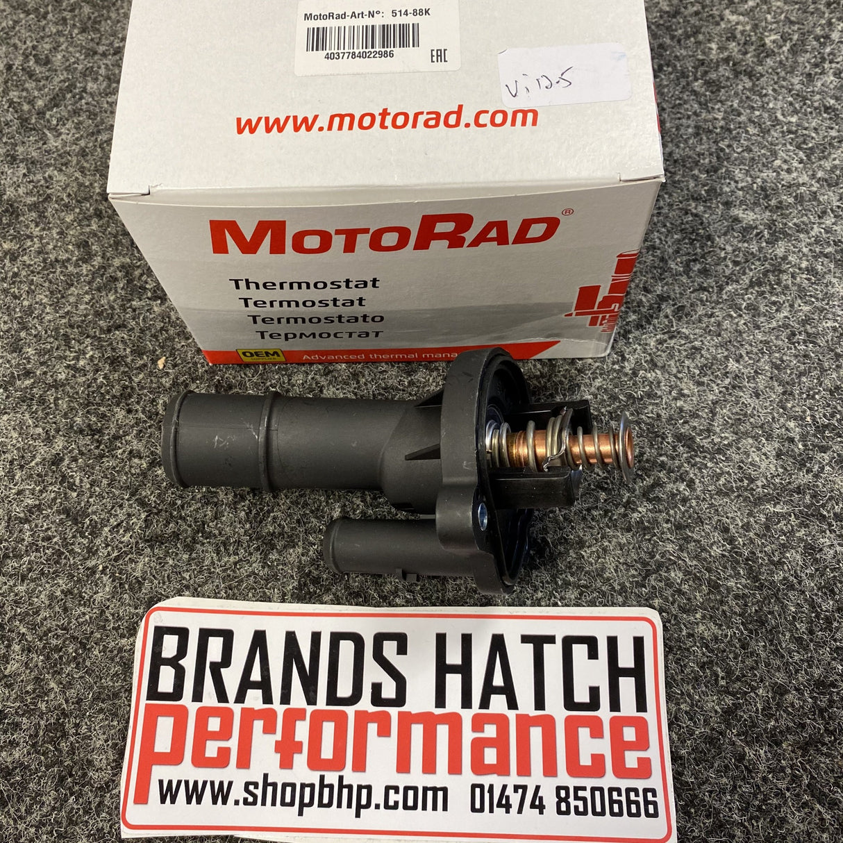 Ford Fiesta ST MK6 ST150 N4JB Duratec Motorad 88 Degree Thermostat with Housing