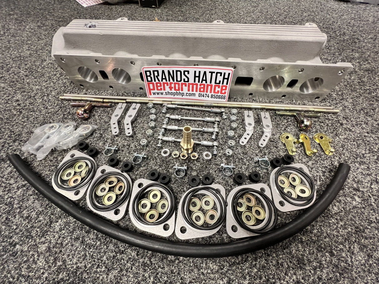 Jaguar 3.8 4.2 6 Cylinder Inlet Manifold & Linkage Set Suits 3 X 45 DCOES