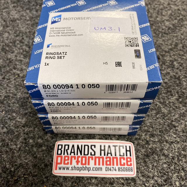 4 X PINTO 2.0 OHC KS Kolbenschmidt +0.5mm 91.33 Complete Piston Ring Set