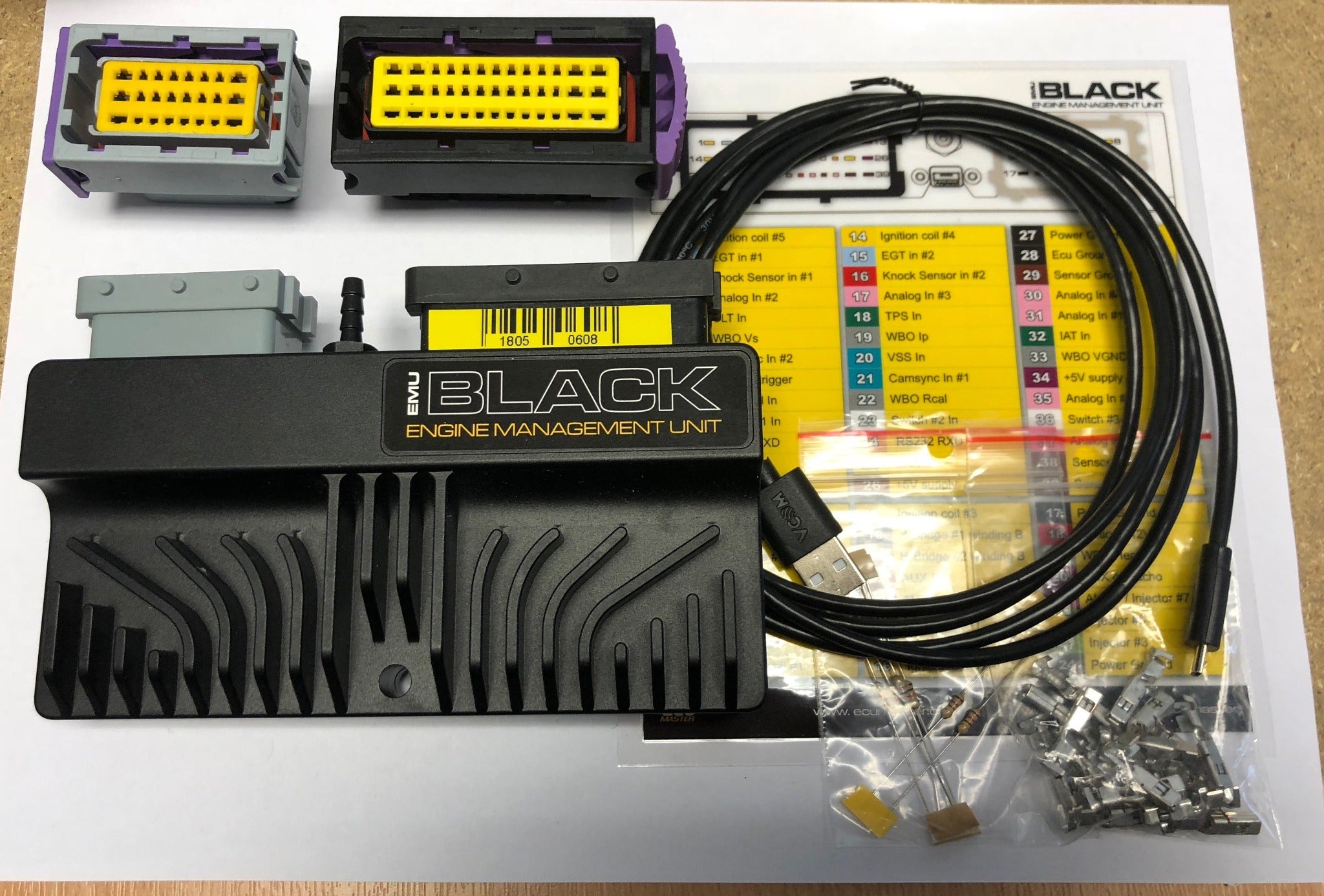 ECUMASTER EMU Black Engine Management Unit ECU - Disty Ltd