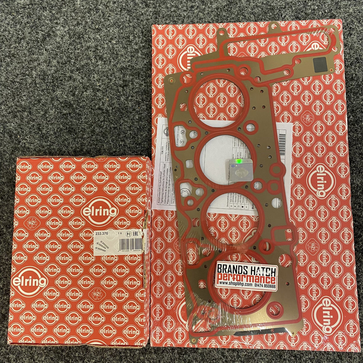 BMW 1.6 1 Series 114d 116d F20 F21 N47D16A 0.95mm MLS Elring Head Gasket 138.111 & Head Bolts 233.370