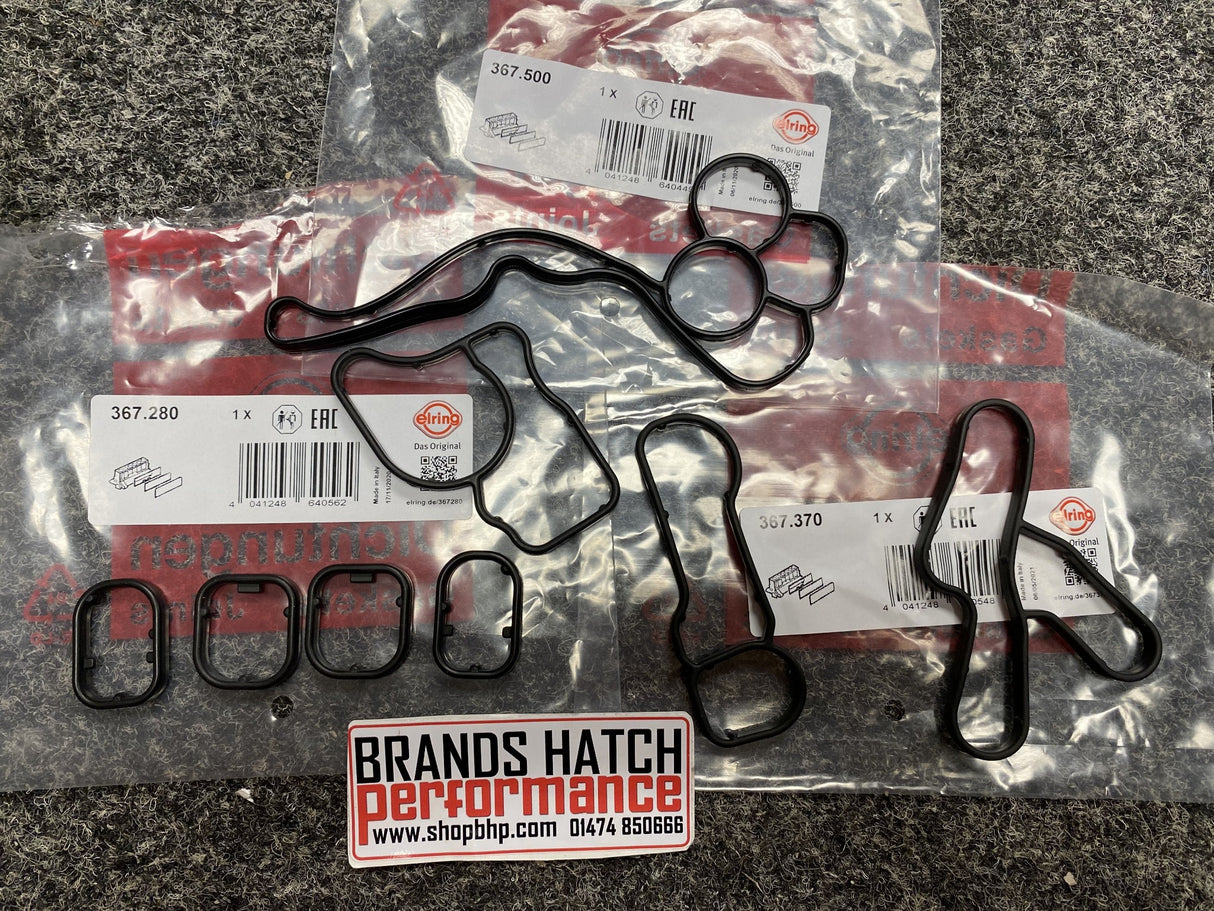 BMW 1 Series 114d 116d 118d 120d 125d F20 F21 N47 Elring Oil Cooler Seal Set