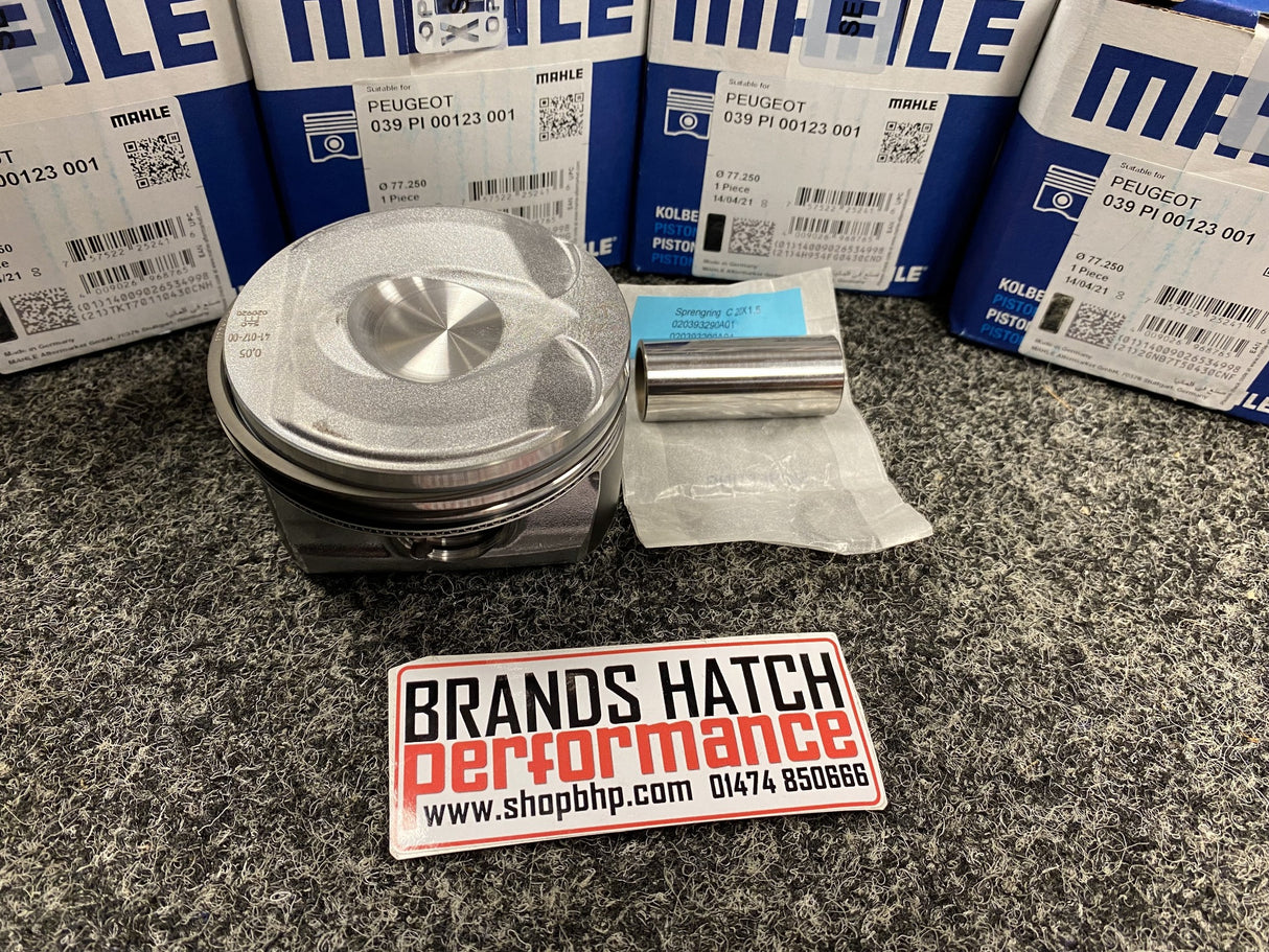 Mini 1.6 Cooper S JCW R56 N14 / EP6DT 77.25mm +0.25mm Mahle Pistons, Rings & Pins X4