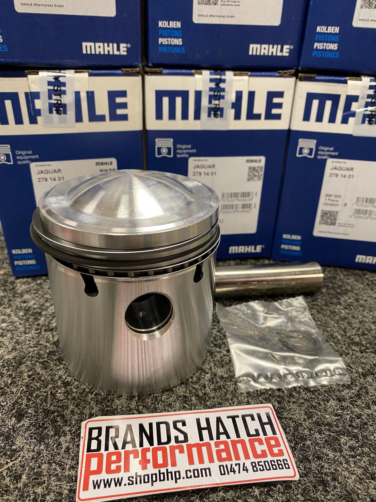 Jaguar 3.8 XK E-Type XK150 +20 THOU 87.50mm Bore 8:1 Mahle Pistons X6 2791401