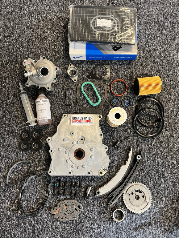 Mini Cooper S R52 R53 W11B16A Oil Pump & Supercharger & Timing Ultimate Service Kit With ITG Air Filter