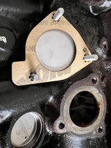 Ford Silvertop Blacktop Zetec ST170 Crank Case Block Breather Gasket & Blanking Plate