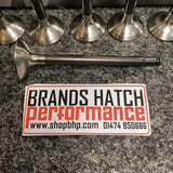 Wossner Ford Cosworth YB Standard Black Nitrided Stainless Inlet & Inconel Exhaust Valves