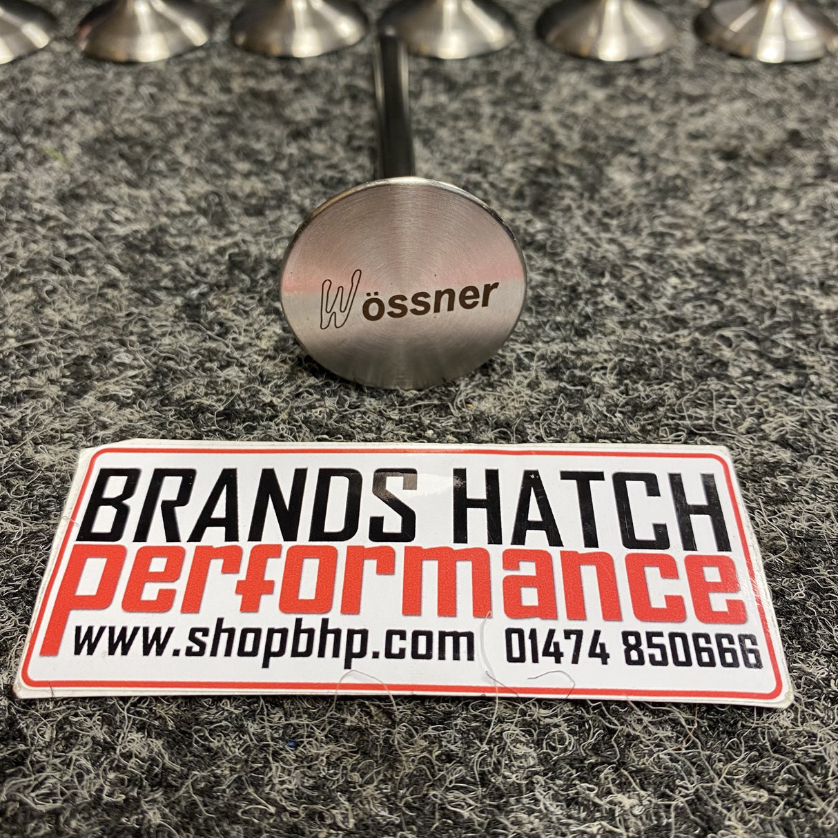 Wossner Ford Cosworth YB Standard Black Nitrided Stainless Inlet & Inconel Exhaust Valves