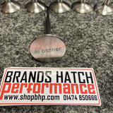 Wossner Ford Cosworth YB +1mm Black Nitrided Stainless Inlet & Inconel Exhaust Valves