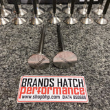 Wossner Ford Cosworth YB +1mm Black Nitrided Stainless Inlet & Inconel Exhaust Valves