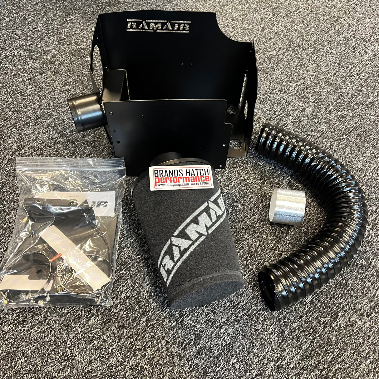 Mini Cooper S 1.6 R53 W11 Performance Air Filter & Heat Shield Ramair Induction Kit