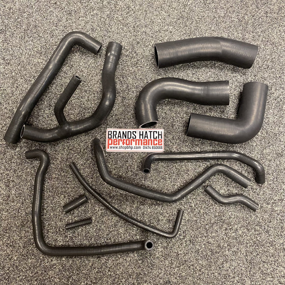 Ford 2WD Sierra Cosworth YB T3 Boost & Coolant & Ancillary Hoses in OE BLACK